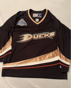 Rare Collectors CCM Anaheim Ducks Vintage 2007 Stanley Cup Finals Jersey