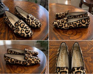 Sam Edelman Leopard Flats - Size 5