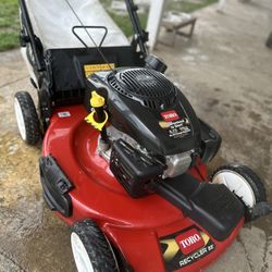 Lawnmower Toro Gas Lawn Mower Self Propelled