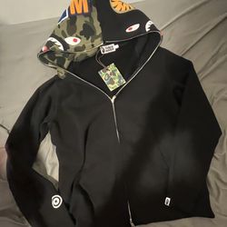 Bape Hoodie Black
