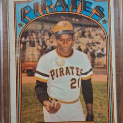 1972 Roberto Clemente Collectible Card