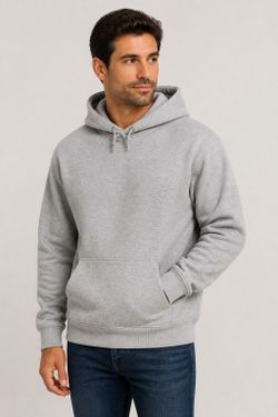 Hanes Ultimate Cotton Heavyweight Hoodie Gray L or XL New