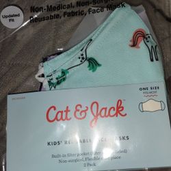 Girls Mask 3 Sets Of 2 Pieces  $8.00 All