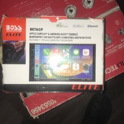 Apple Carplay & Android Auto Wired Bluetooth AM\FM  Receiver