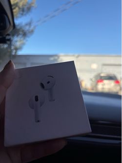 AirPods 4 sealed in box