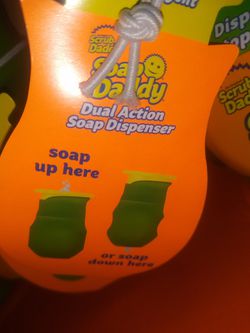  Scrub Daddy Soap Dispenser - Soap Daddy, Dual Action