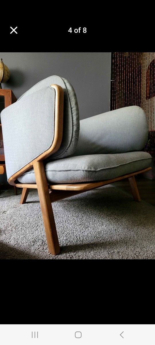 Large Modern Danish Armchair