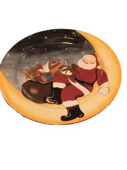 Large Santa Platter 