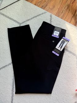 Banana Republic black ponte pants size 4 bnwt
