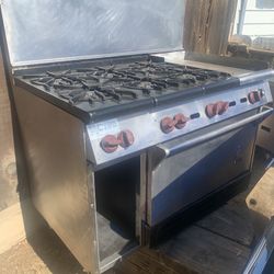 Wolf Stove, Fryer, Griddle