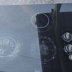 Whirlpool Electric Cooktop Range 