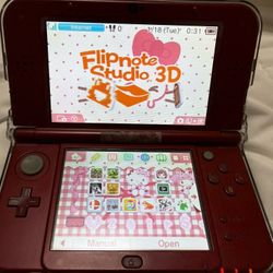 Modded New 3ds XL Red