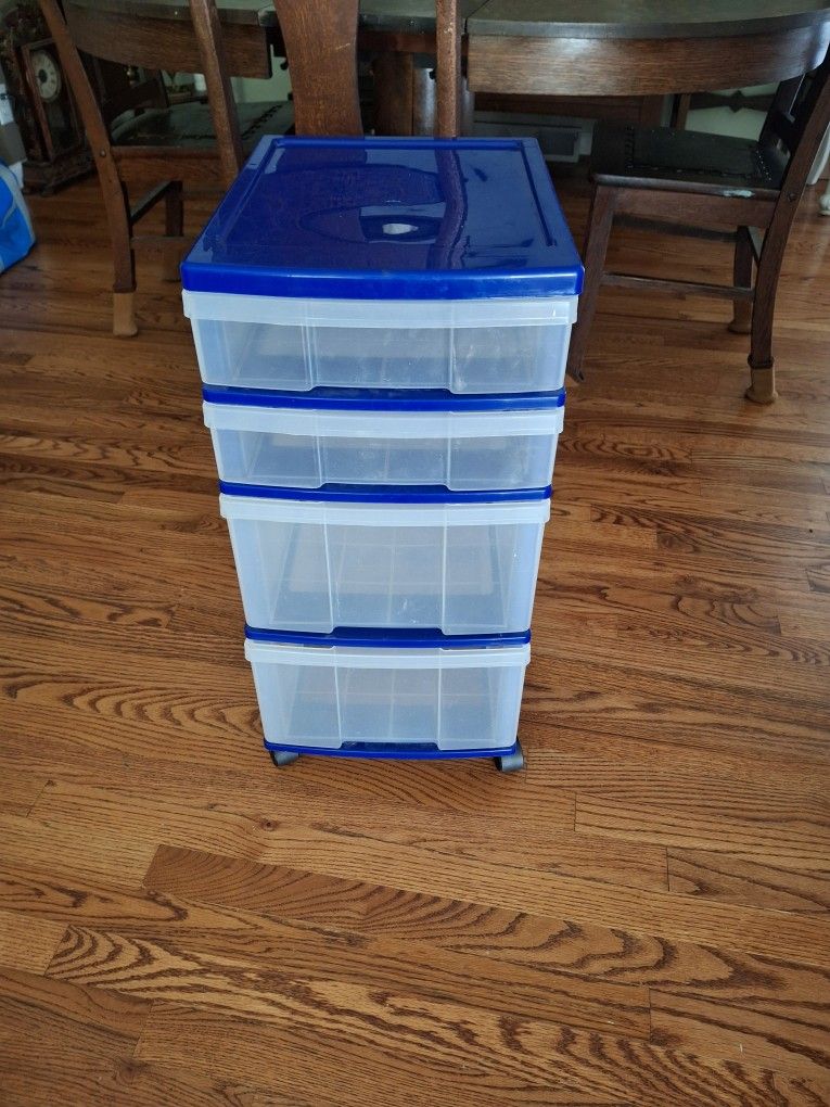 27x13x16 Rolling Storage Drawers 