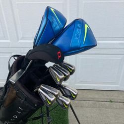 Nike Vapor Fly Golf Clubs. Men’s left handed golf clubs.