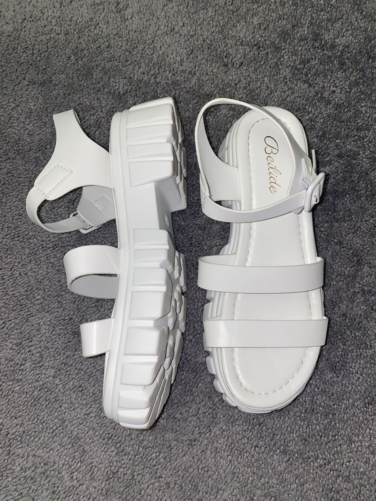 White Sandals
