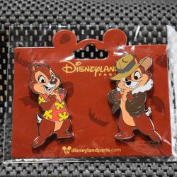 Disney Paris Chip & Dale Rescue Rangers Pin