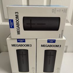 UE MEGABOOM 3 ($120 EACH)