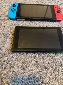 Nintendo Switch Console with Neon Joy-Cons