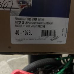 Remanufactured Wiper Motor For A Chevy Blazer Buick Saab, And Many More 