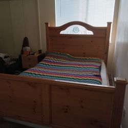 Unique Queen Bed Frame Head And Foot Board 