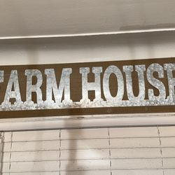 Farmhouse Decor Sign 