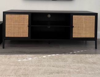 Rattan TV Stand 65 Inch - Cash Only