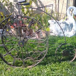 Antique Tricycle bike For 12 Wine Bottles