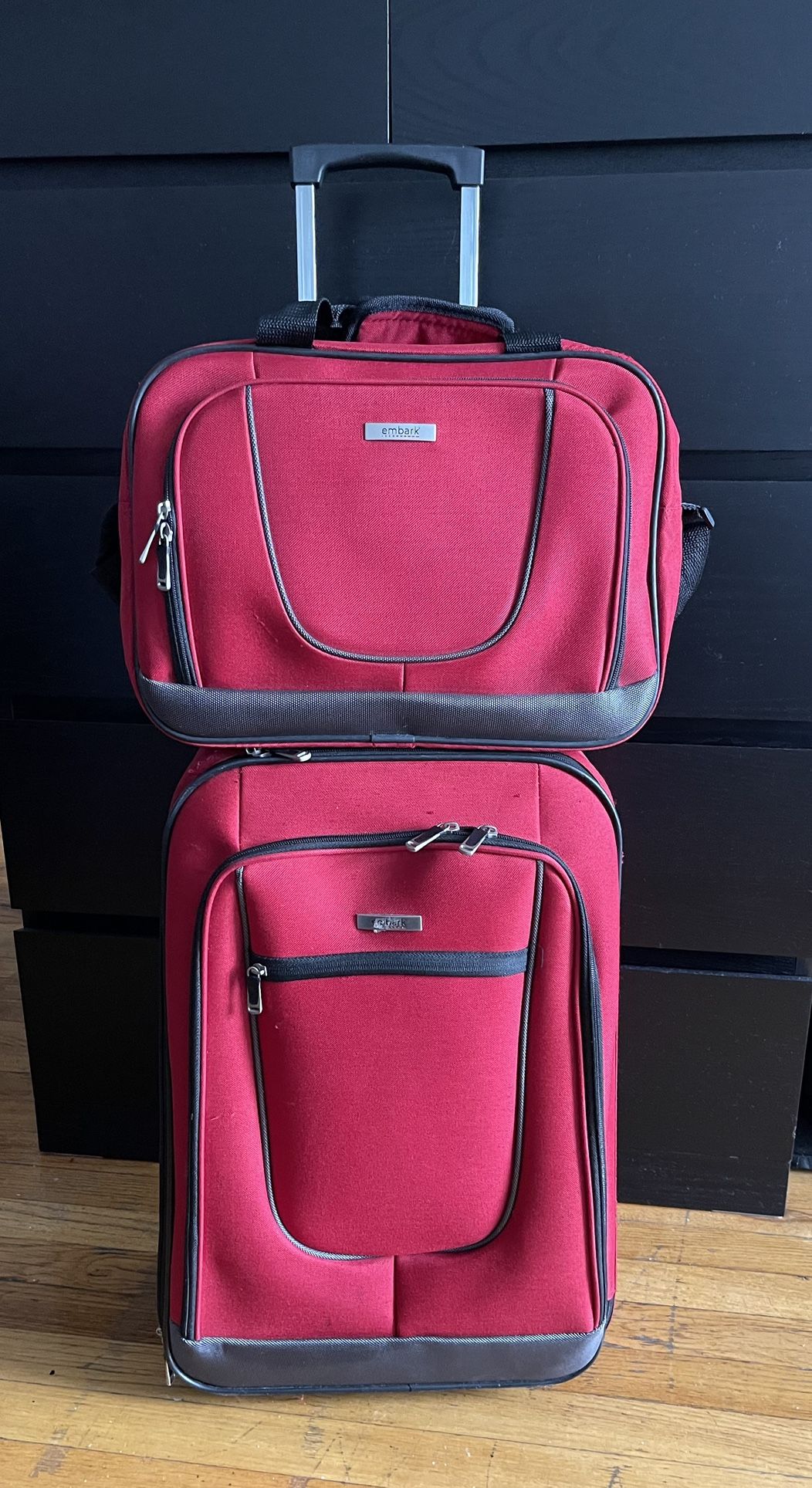 2 Piece Carry On Luggage Set