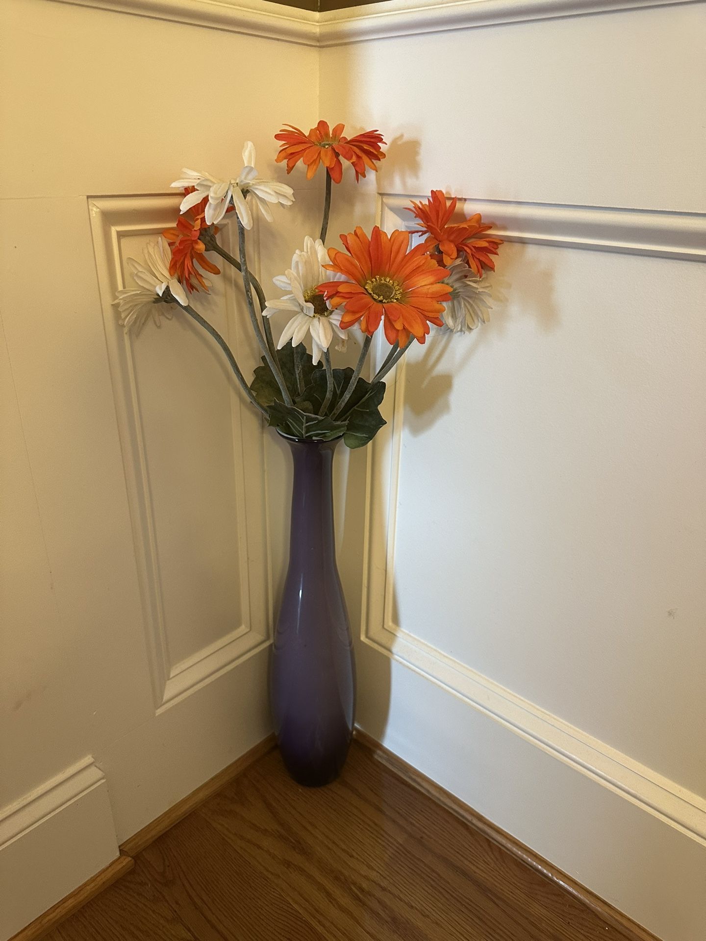 Vase With fake flowers
