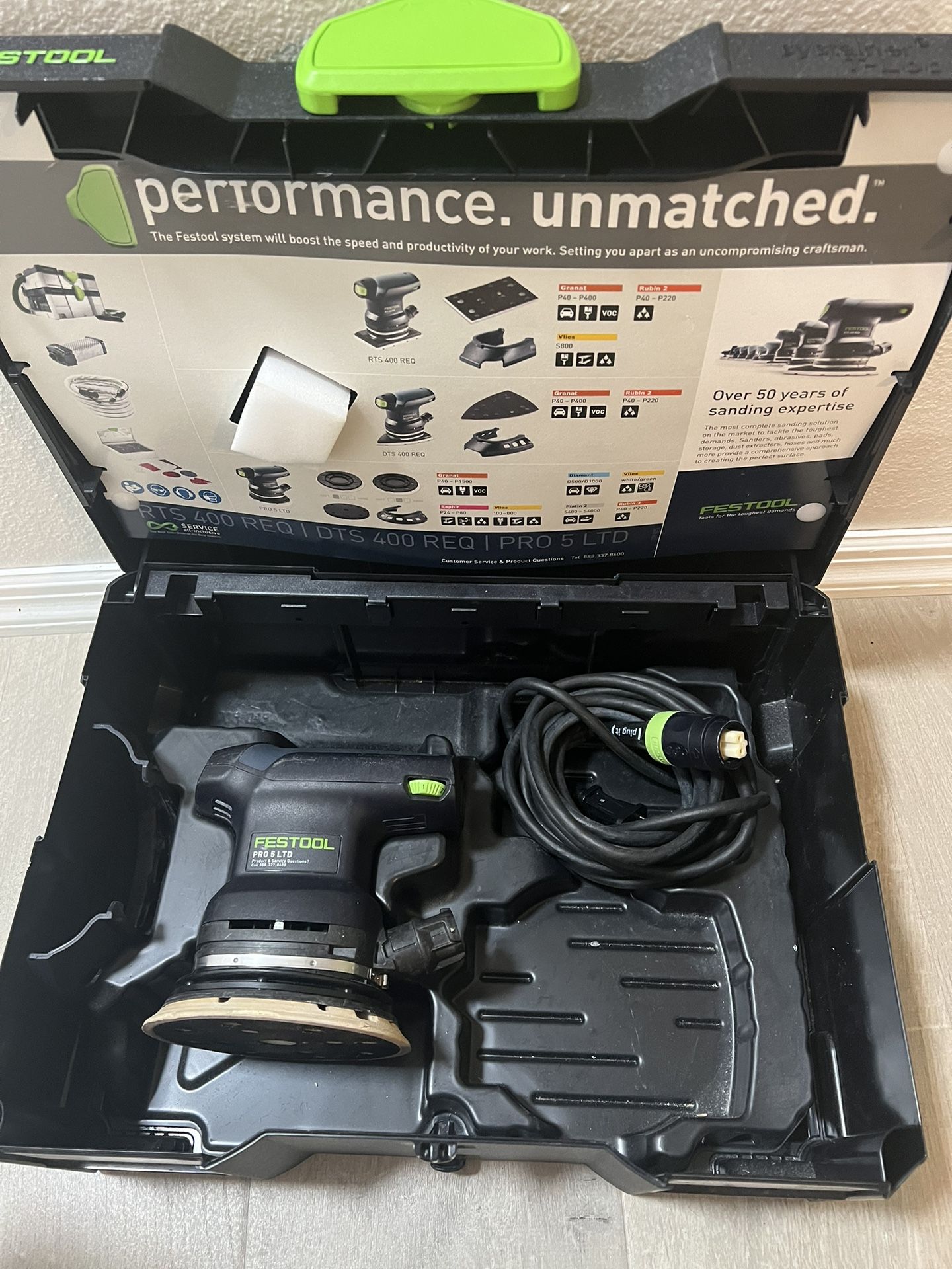 Festool sander PRO 5 LTD Usa