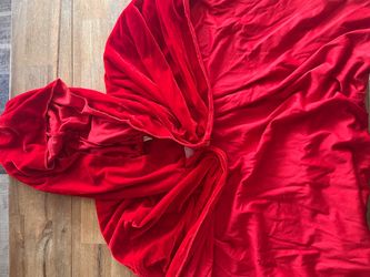 Red Velvet cape