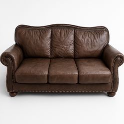 Leather Sofa & Loveseat Set – $80 (Plano)