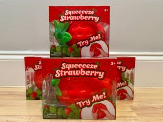 🍓Toymendous Squeeze Strawberry
Squishy🍓