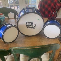 Three Drum Set For Younger Ones