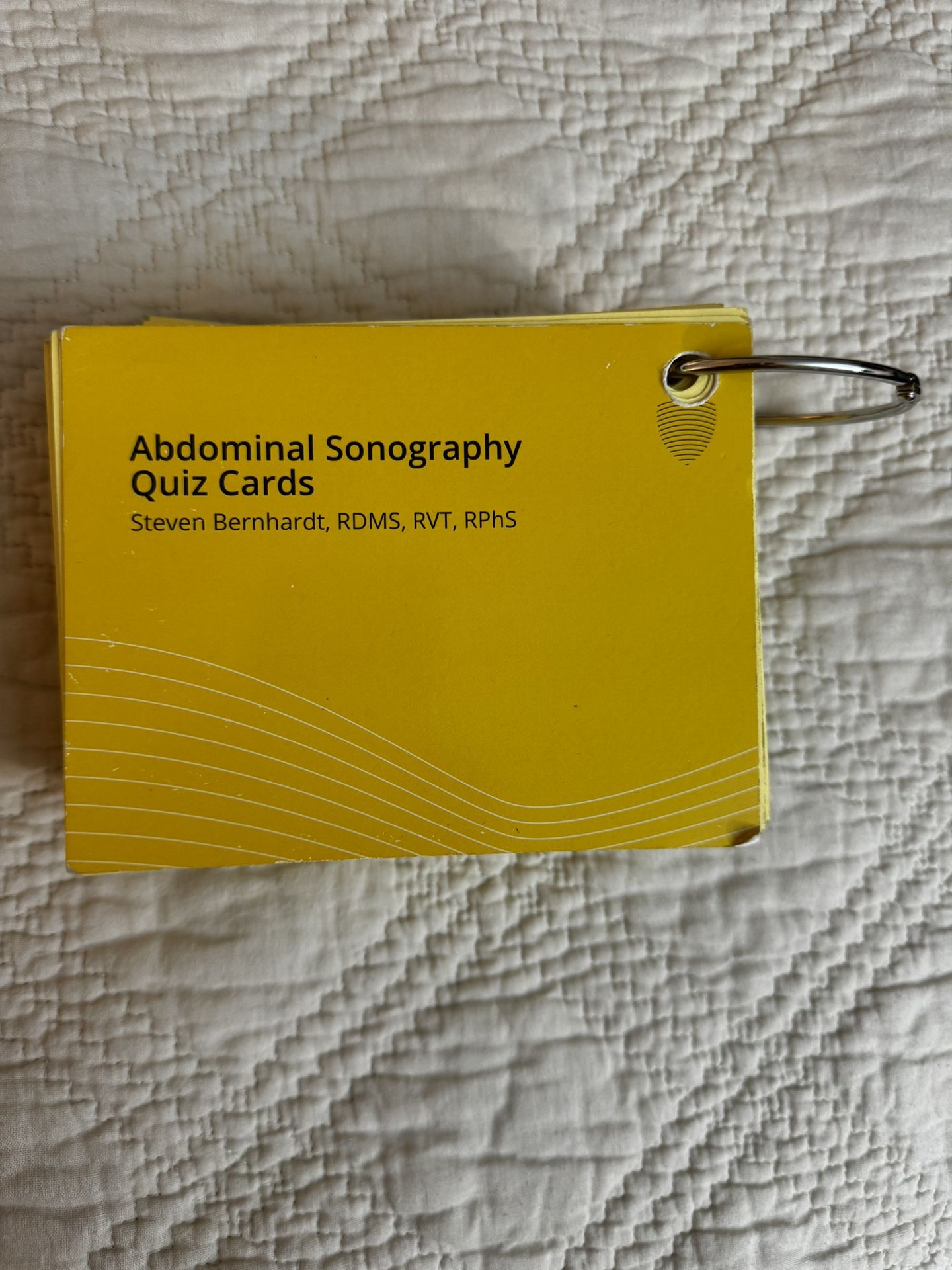 ESP Abdominal Sonography Quiz Cards