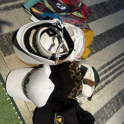 Hat Lot 10 hats 5 visors 5 bucket hats Pick Up