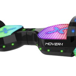 Hover-1 Astro LED Light up Electric Balance Scooter - Black - Bluetooth App enable - New