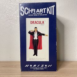 DRACULA Bela Lugosi HORIZON SCI-FI ART KIT in Original Box