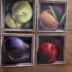 Square Decor Plates (Certified International) 10inches