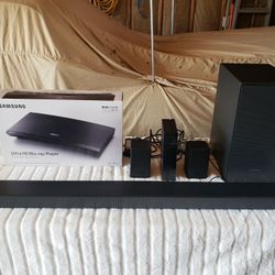 Samsung M8500 Ultra 4K Blu-ray, Soundbar and Surround Sound System