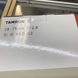 Tamron 28-75 2.8 Nikon Z