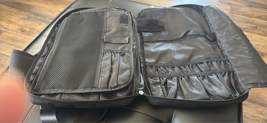 Black chef bag organizer