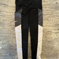 Nike Dri-Fit Trophy Leggings Girls Tights Fit MEDIUM 