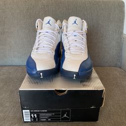 Air Jordan 12 Retro French Blue 2004 Sz 11