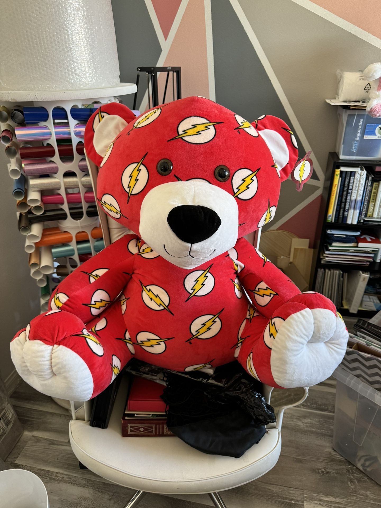 Giant The Flash Teddy Bear 🧸 ⚡️