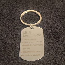 Affirmation Keychain- Little Reminders: 