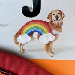 Rainbow Pet Animal Dog Halloween Costume NEW!