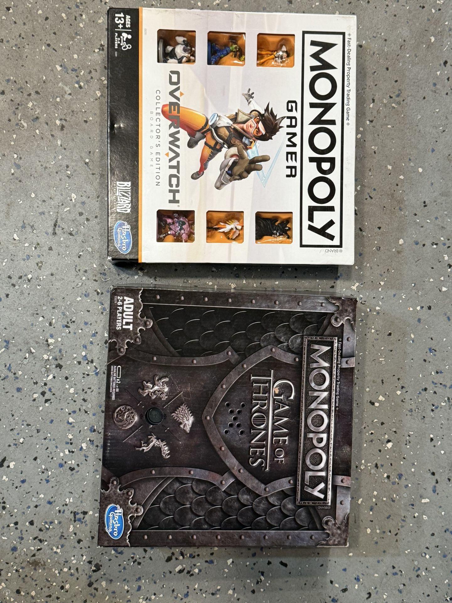 Board games only played once