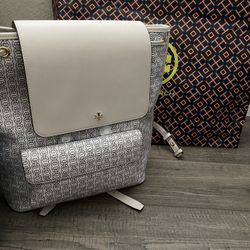 Brand New With Tag Large Tory Burch Backpack. 