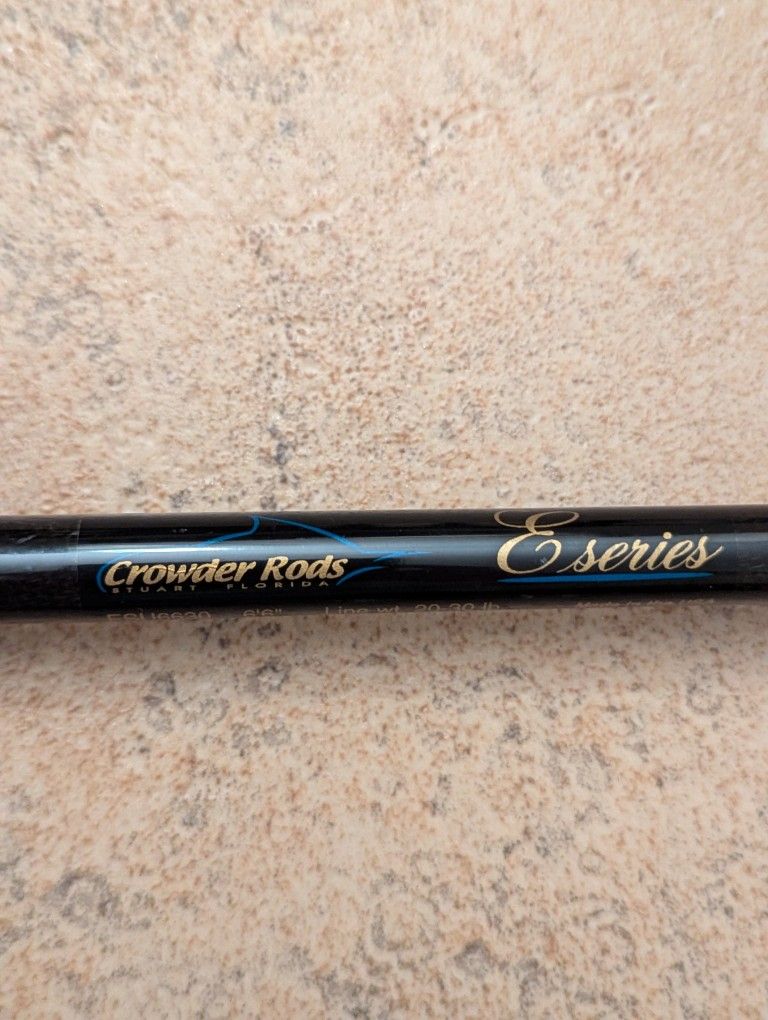 Crowder E Series ESU6630 6'6" 20-30 Lb Fishing Rod